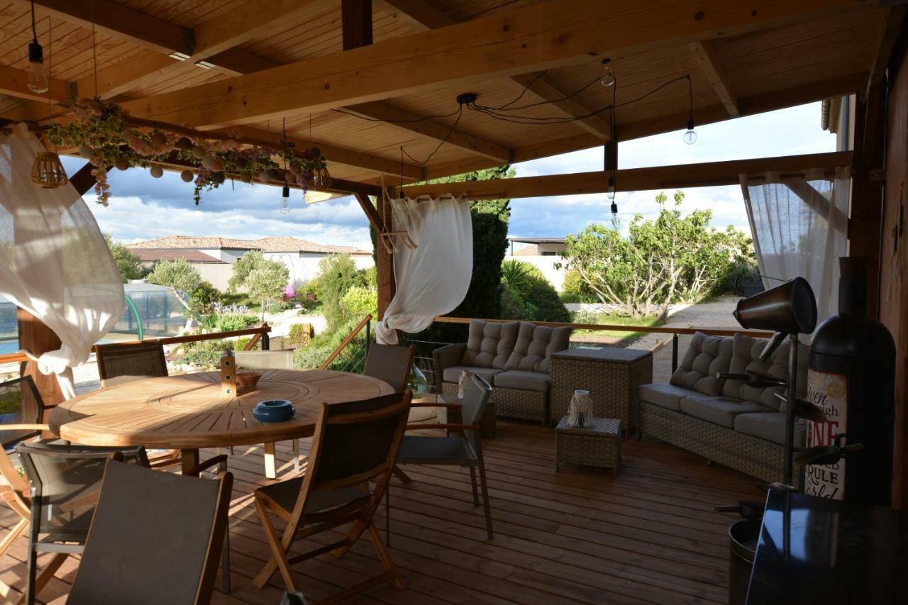 Chambre D'Hotes Nature Et Saveurs Boutenac ภายนอก รูปภาพ